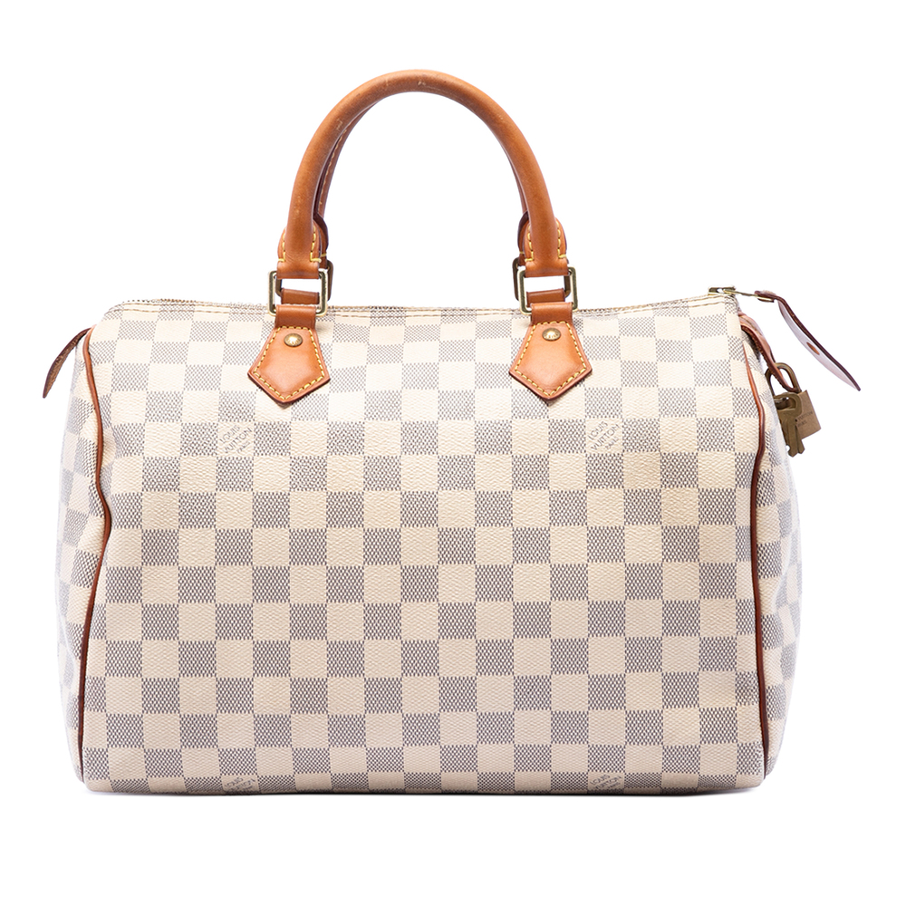 Pre-Loved Louis Vuitton Damier Azur Speedy 30